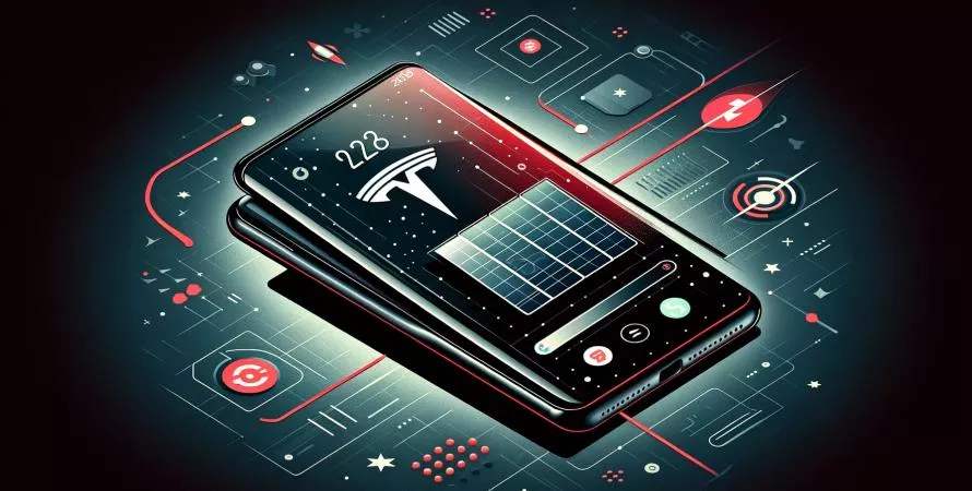 Tesla veux bousculer le monde des smartphones avec un smartphone hors du commun !