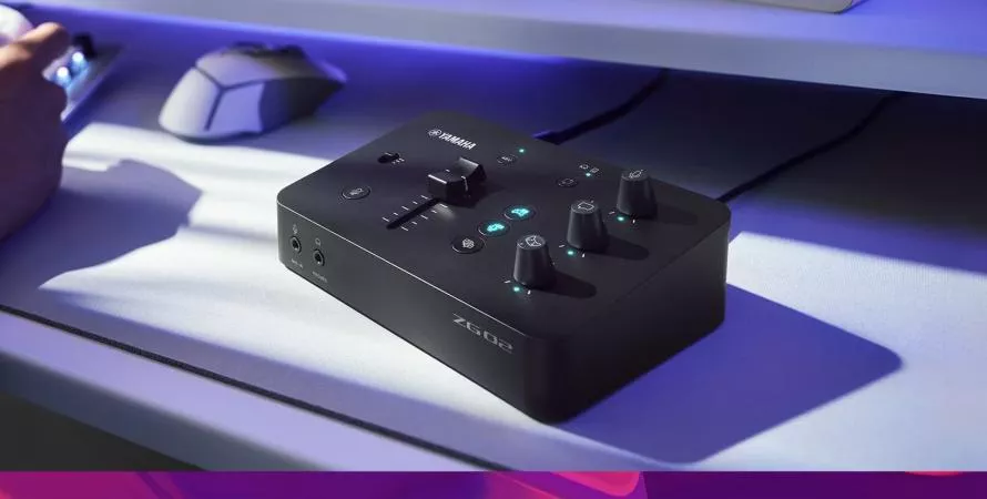 Yamaha lance le nouveau mixeur audio ZG02, parfait pour les gamers