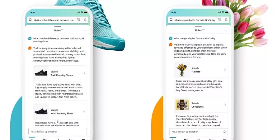 Amazon dévoile Rufus, son assistant d'achat dopé à l'IA