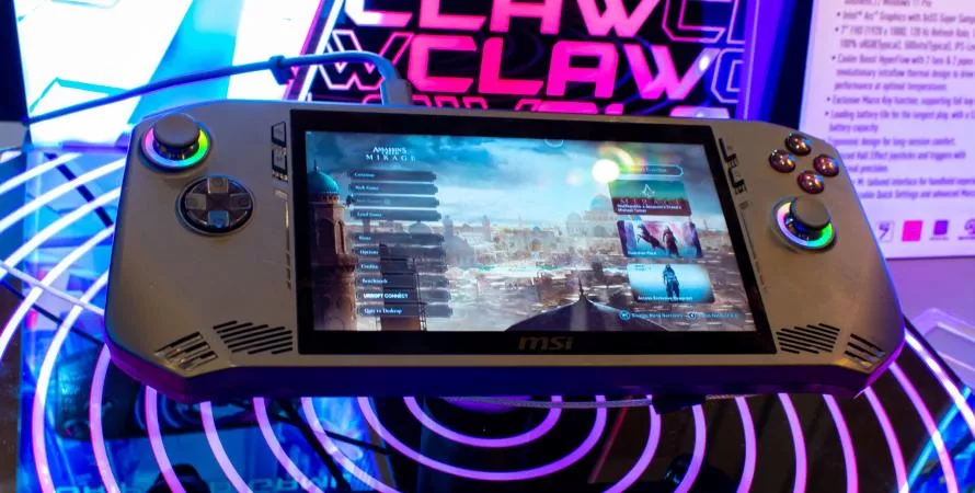 La nouvelle console de chez MSI, la MSI Claw, confirme son écran VRR