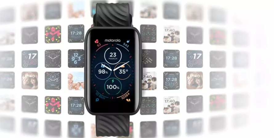 Découvrez la nouvelle Moto Watch 40, l'élégance à portée de main