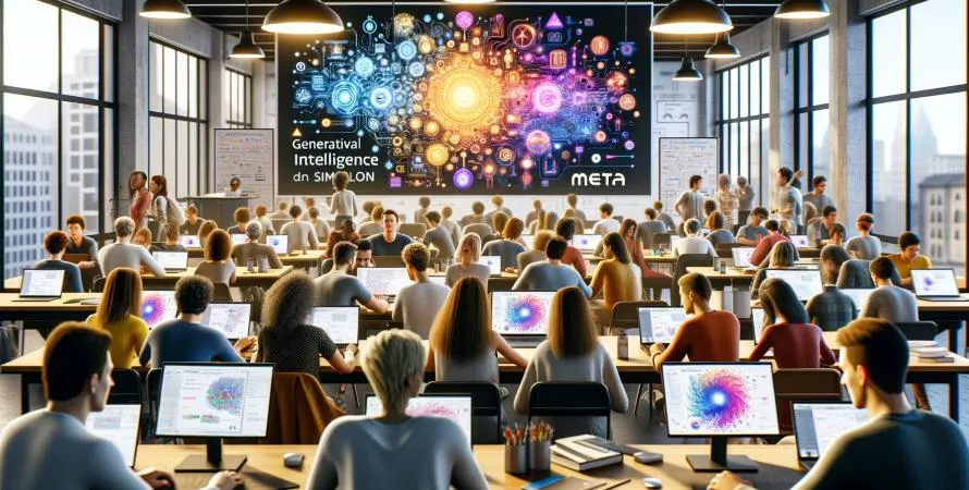 Meta et Simplon lancent des ateliers gratuits sur l'IA pour tous en France