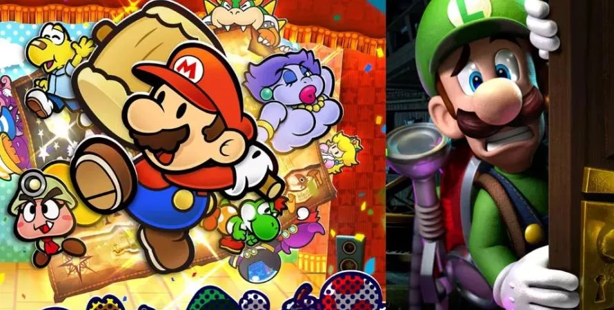 Des dates de sortie pour Paper Mario et Luigi’s Mansion sur Switch