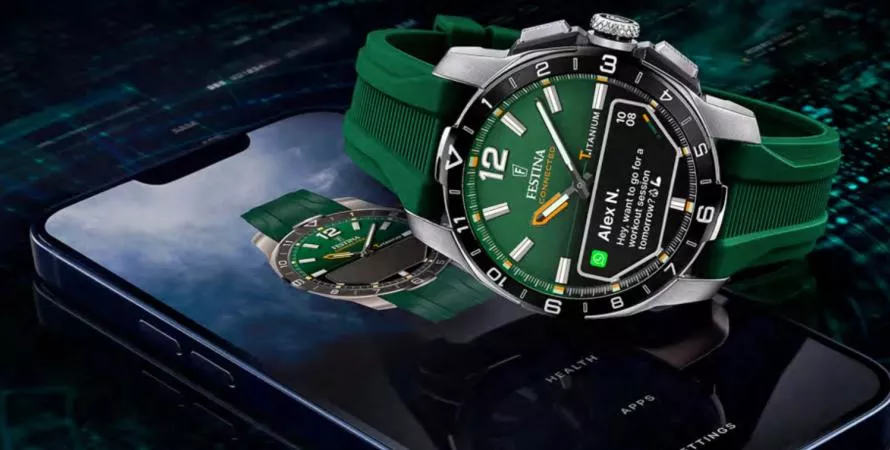 Festina réinvente le style avec la montre Connected D