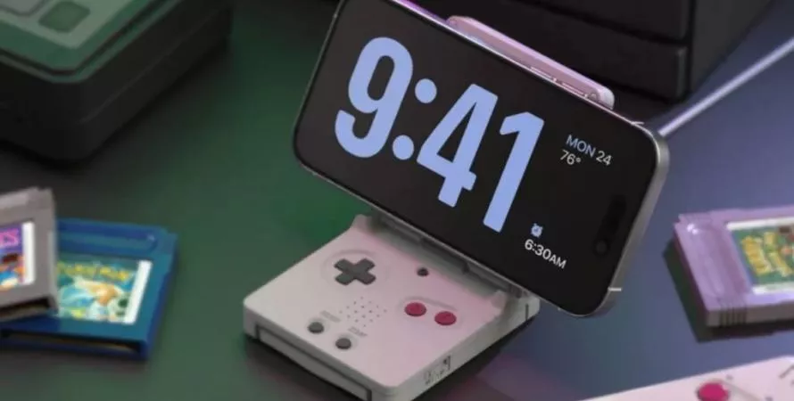 Ce dock iPhone revisite le look de la Game Boy Advance SP