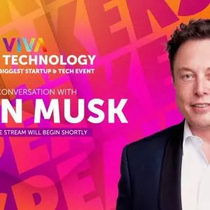 Elon Musk parle IA et futur à VivaTech