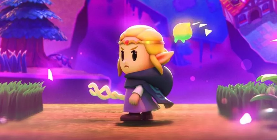Zelda s'équipe d'une épée dans Echoes of Wisdom