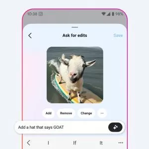 Meta AI se met à parler et à retoucher vos photos