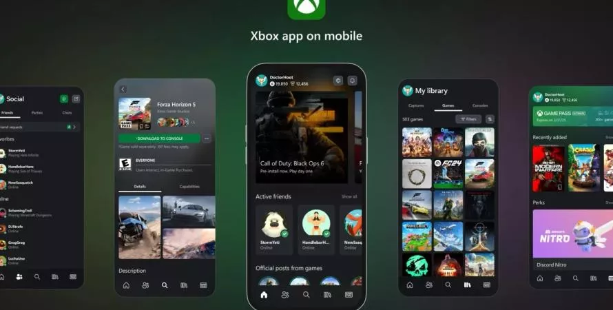 Les jeux Xbox bientôt disponibles à l'achat directement sur l'application Android