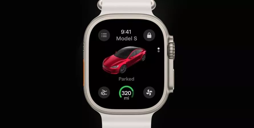 Tesla lance une app Apple Watch pour piloter ses voitures