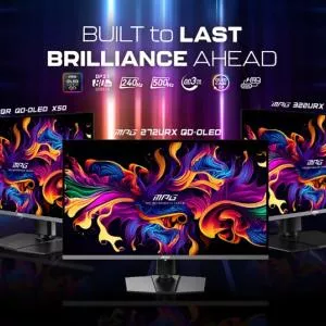 MSI dévoile deux écrans QD-OLED 27" pour gamers au CES 2025