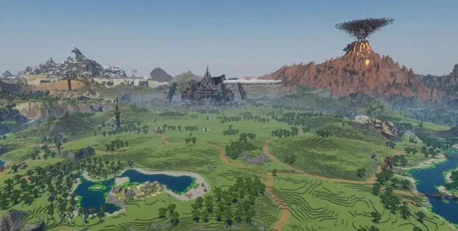 Hyrule recréé dans Minecraft : trois ans pour un chef-d'œuvre