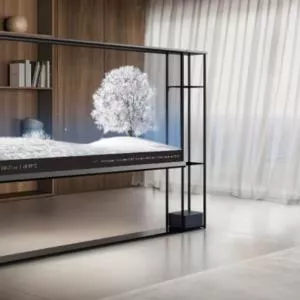 Le téléviseur transparent de LG : une innovation à 60 000 $