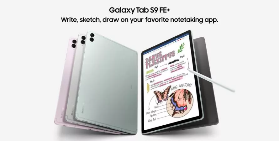 Samsung Galaxy Tab S10 FE et S10 FE+ : tailles d’écran, RAM et stockage révélés