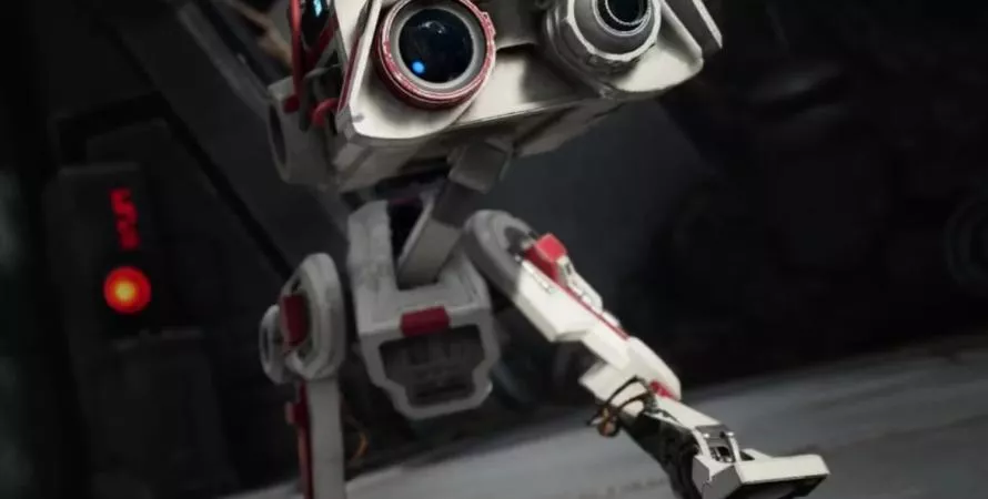 NVIDIA et Disney dévoilent Blue, le robot Star Wars en action