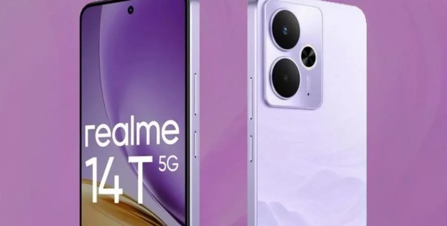 Realme 14T : un smartphone 5G robuste avec charge ultra-rapide
