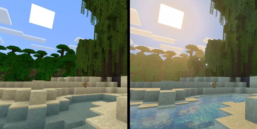 Minecraft s’offre une refonte graphique avec "Vibrant Visuals"