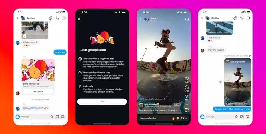 Instagram lance "Blend" : découvrez les Reels préférés de vos potes