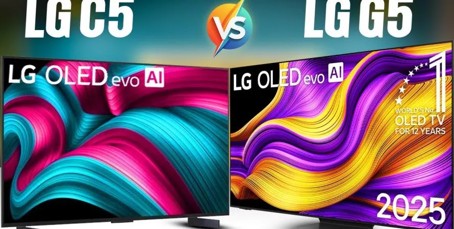 LG G5 vs LG C5 : quel téléviseur OLED 2025 est fait pour vous ?