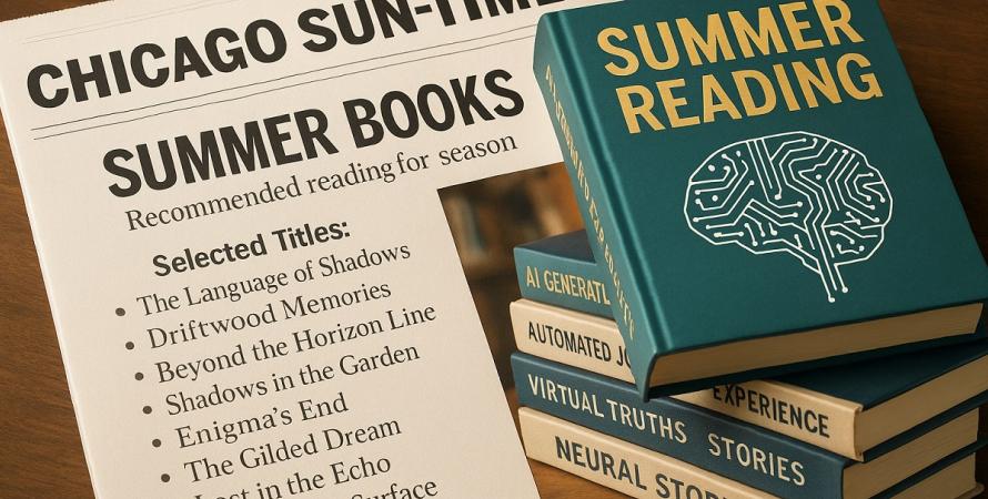 Le Chicago Sun-Times piégé par des livres créés par intelligence artificielle Le Chicago Sun-Times piégé par des livres créés par intelligence artificielle
