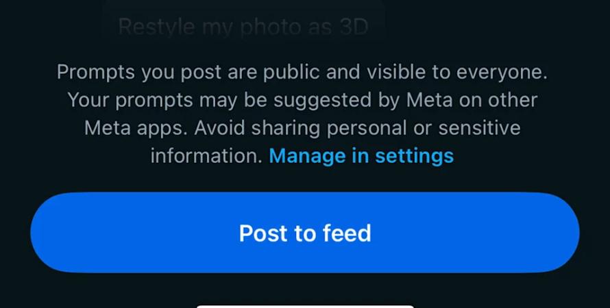 Meta AI : attention à ce que vous partagez, tout le monde peut le voir Meta AI : attention à ce que vous partagez, tout le monde peut le voir