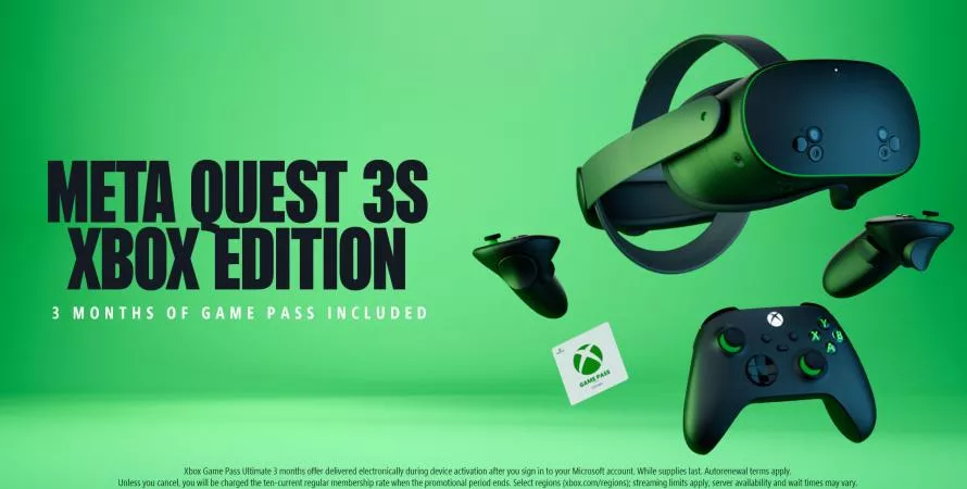 Meta Quest 3S Xbox Edition : le casque VR qui mise sur le cloud gaming
