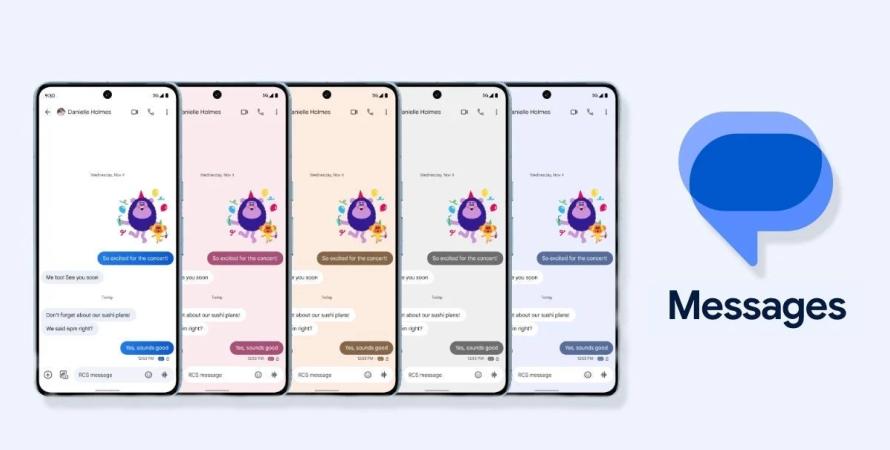 Un nouveau look pour Google Messages se prépare Un nouveau look pour Google Messages se prépare