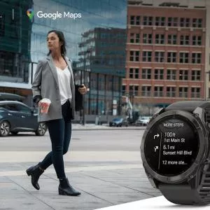Google Maps débarque enfin sur les montres Garmin