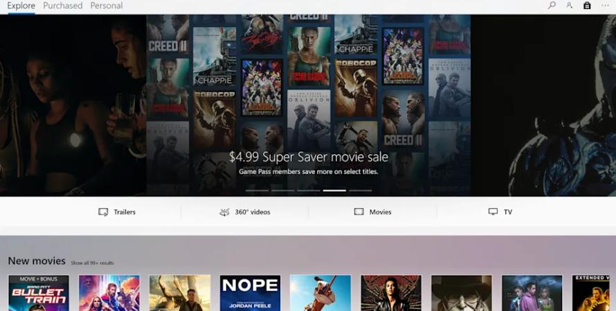 Clap de fin pour Microsoft Movies & TV sur Xbox et PC Clap de fin pour Microsoft Movies & TV sur Xbox et PC