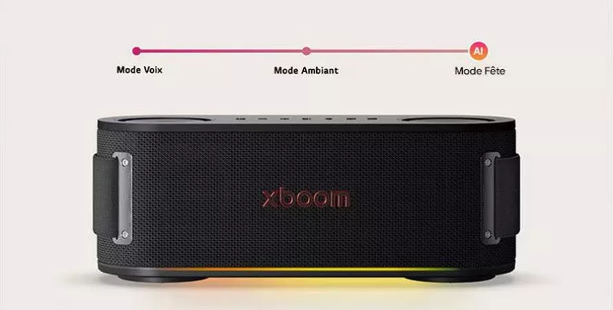 Test de la LG xboom Bounce : l'enceinte qui transforme votre salon en piste de danse