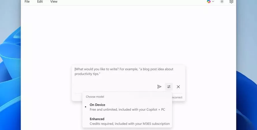 Microsoft libère l'intelligence artificielle de Notepad : fini les abonnements pour les PC Copilot+