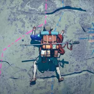 Cairn, le jeu d'escalade en survie, repoussé à 2026