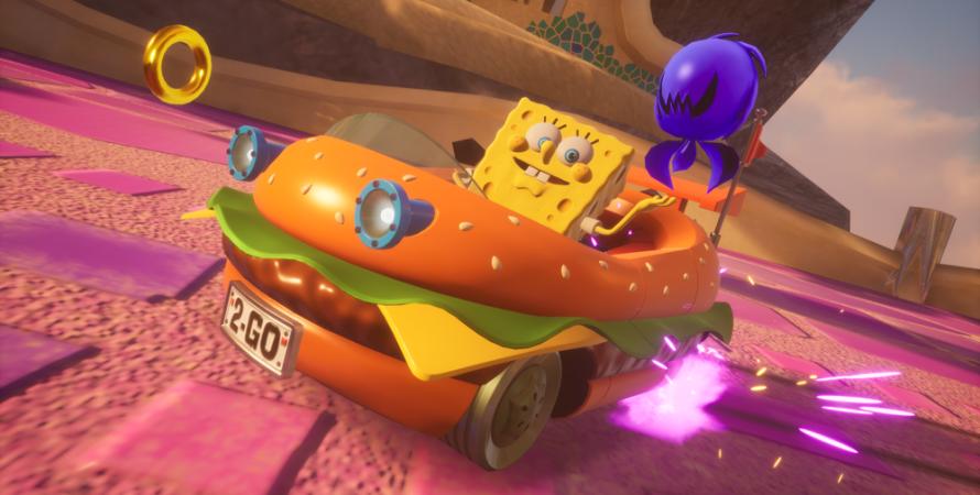 Bob l'éponge débarque dans Sonic Racing: CrossWorlds avec un pack délirant