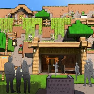 Minecraft : Le jeu culte s'installe pour de vrai avec son propre parc d'attractions
