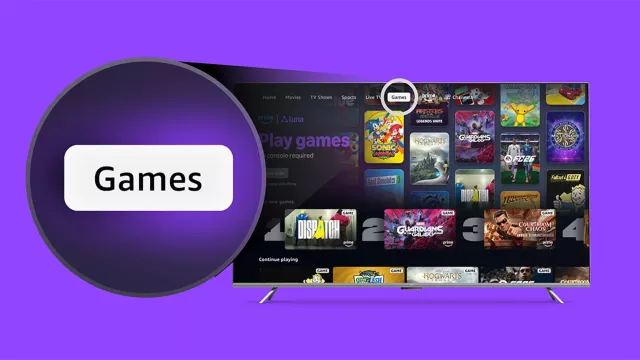 Amazon Luna dans Prime Video : l'onglet « Jeux » arrive en France